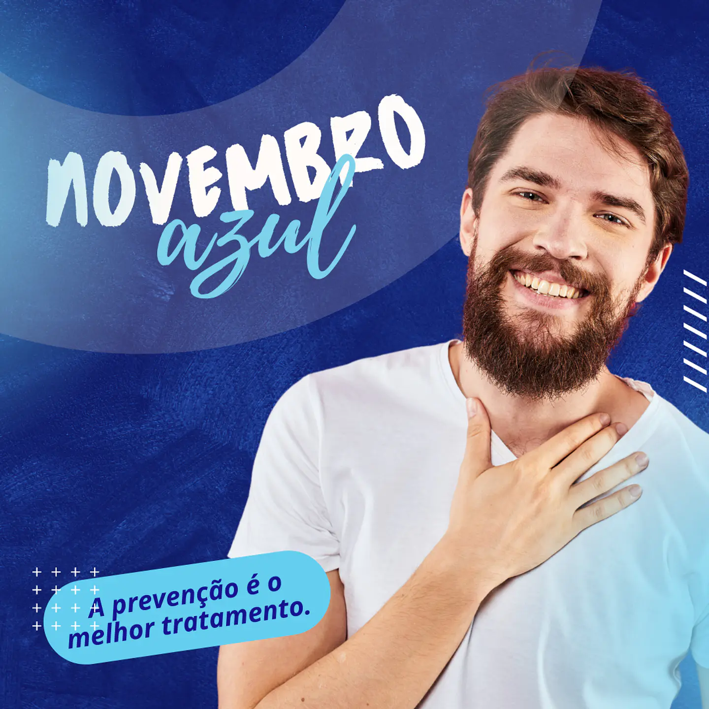 Pack Canva Novembro Azul Template Editável 30 Artes + Bônus 8