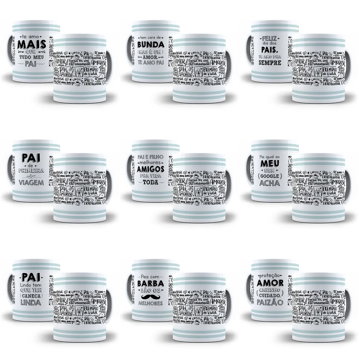 18 Artes para Caneca Dia dos Pais em Jpg 2