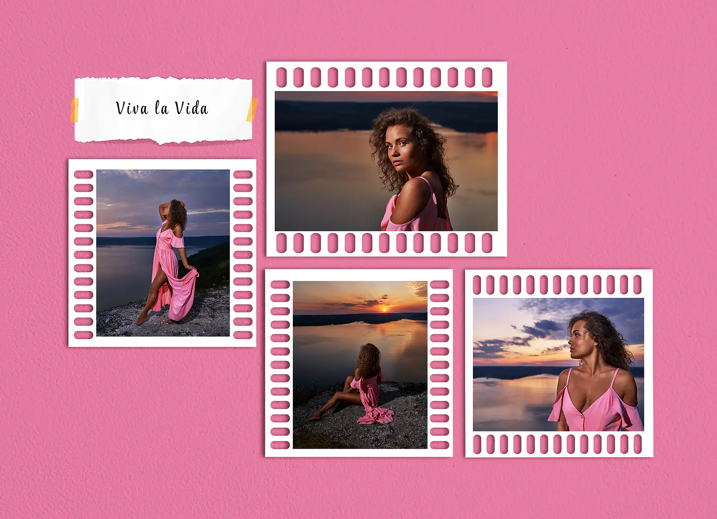 Artes para Quadros Polaroid Molduras 15 Arquivos Editáveis Photoshop 6