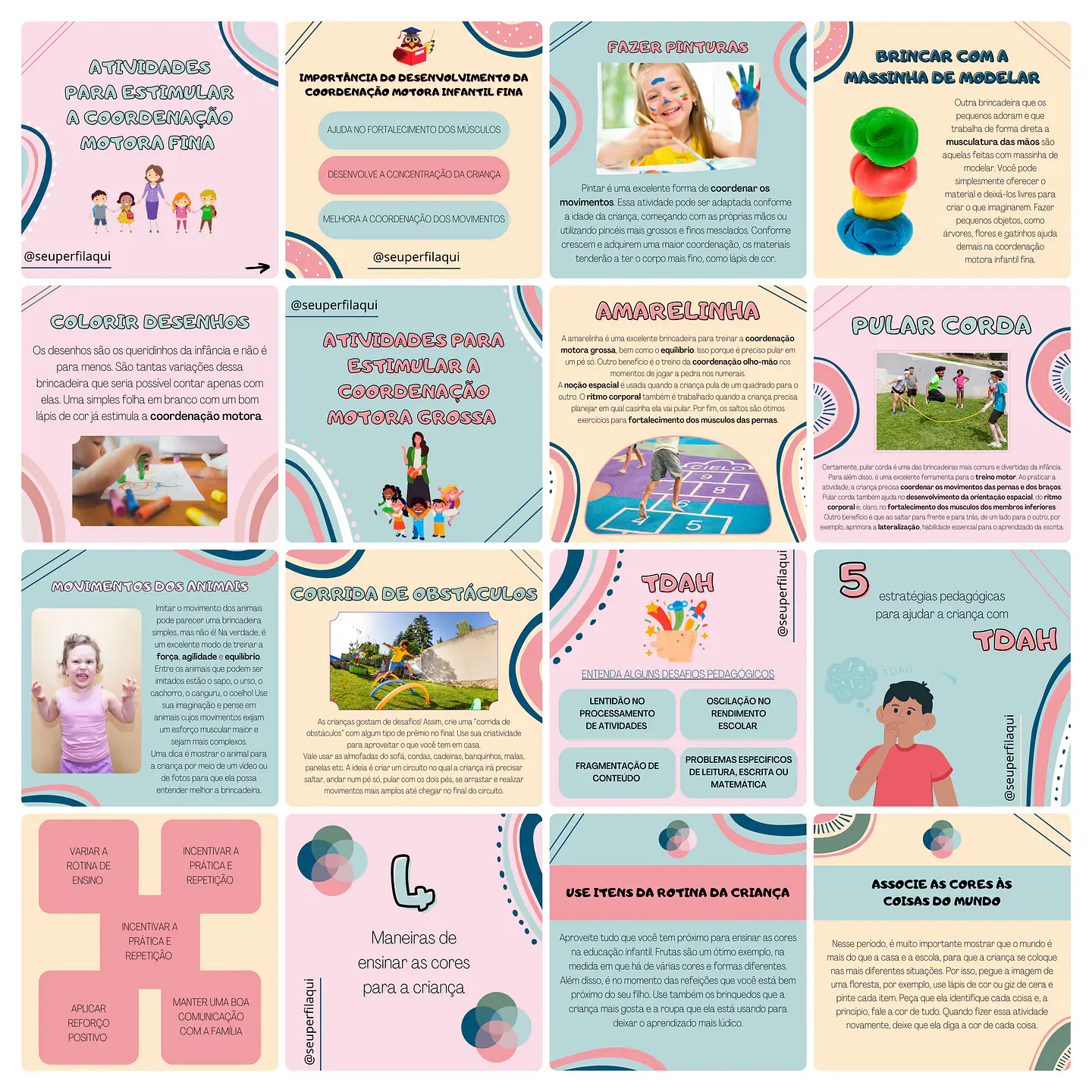 Pack Canva Pedagoga Templates Editável 100 Artes + Bônus 5