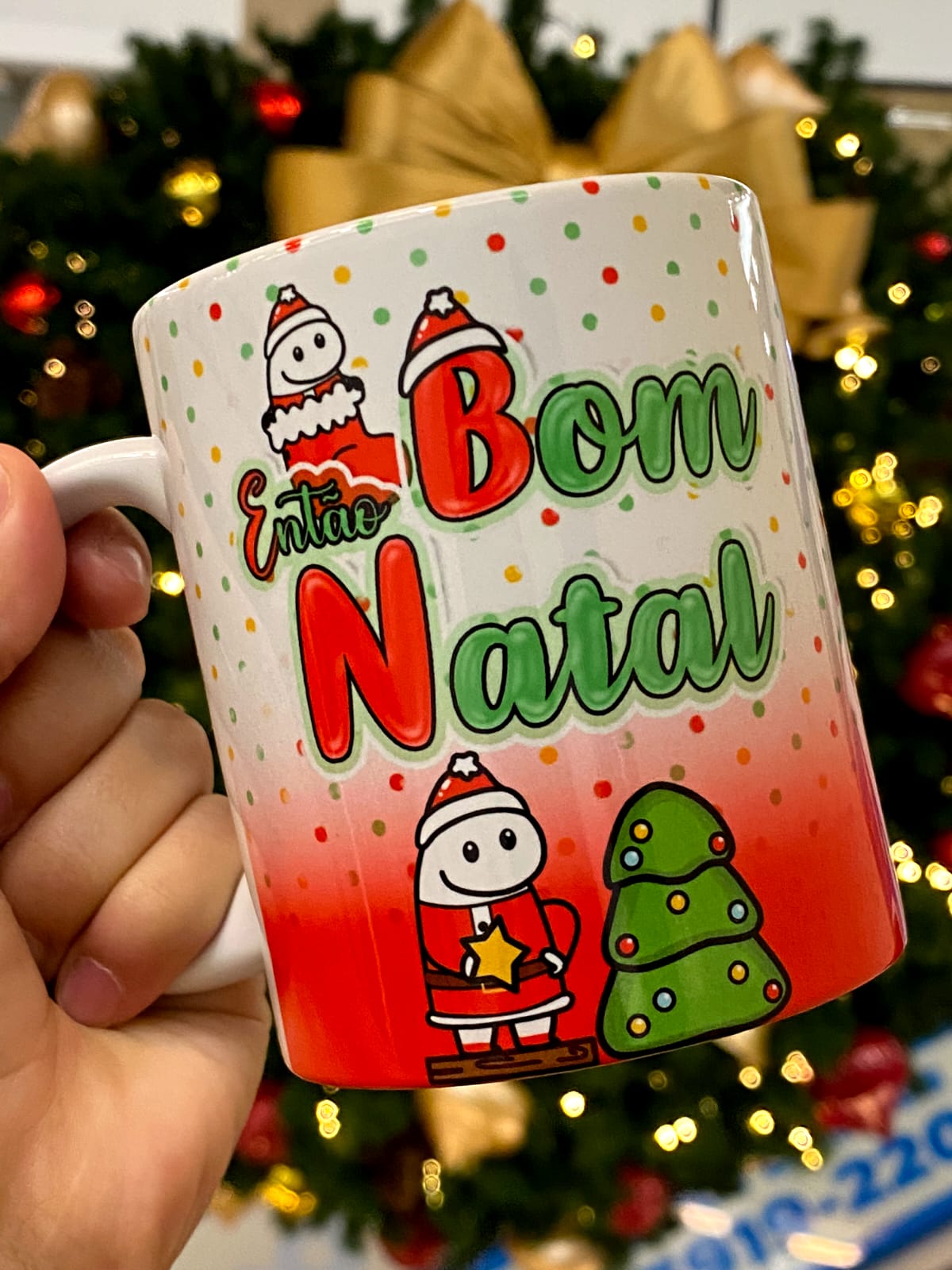 Artes Caneca Flork Natal Memes Bento em Png  9