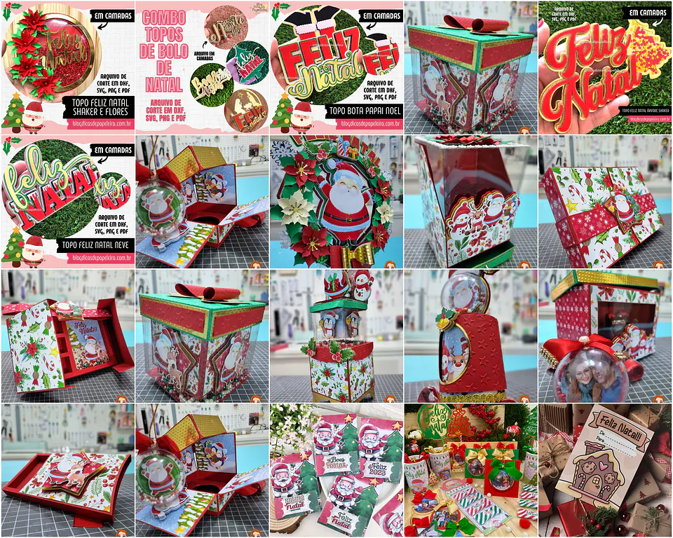 Kit Digital Arquivos de Corte Natal 2022 Diversos 3