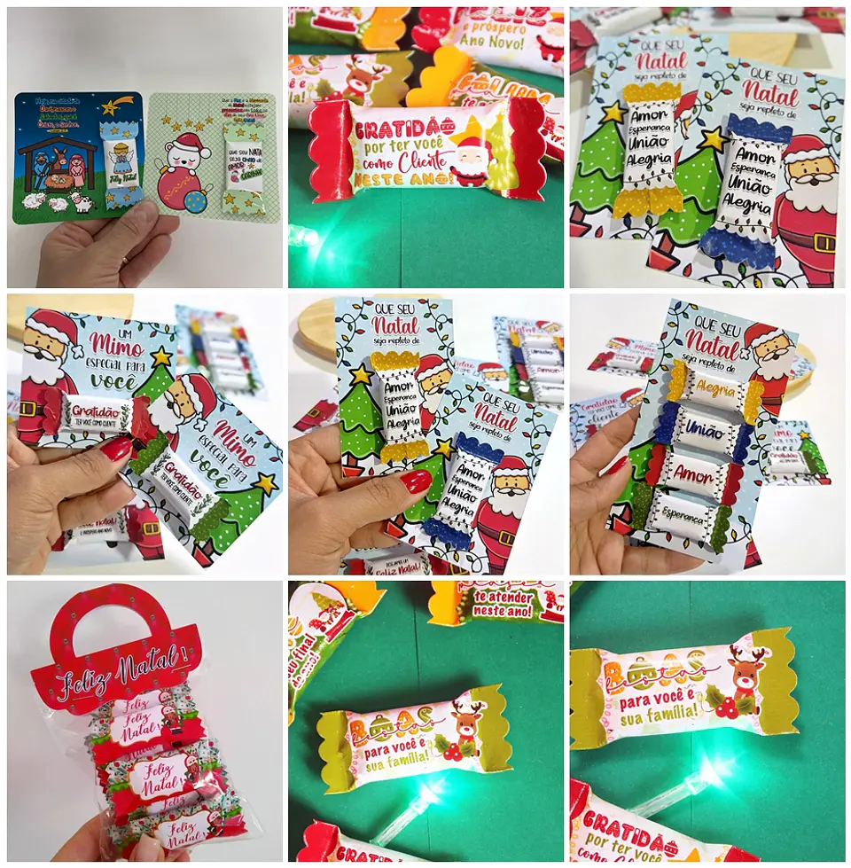 220 Artes Balinhas Natal + Kit 33 Arquivos Cartão Card Arquivos Jpg 3