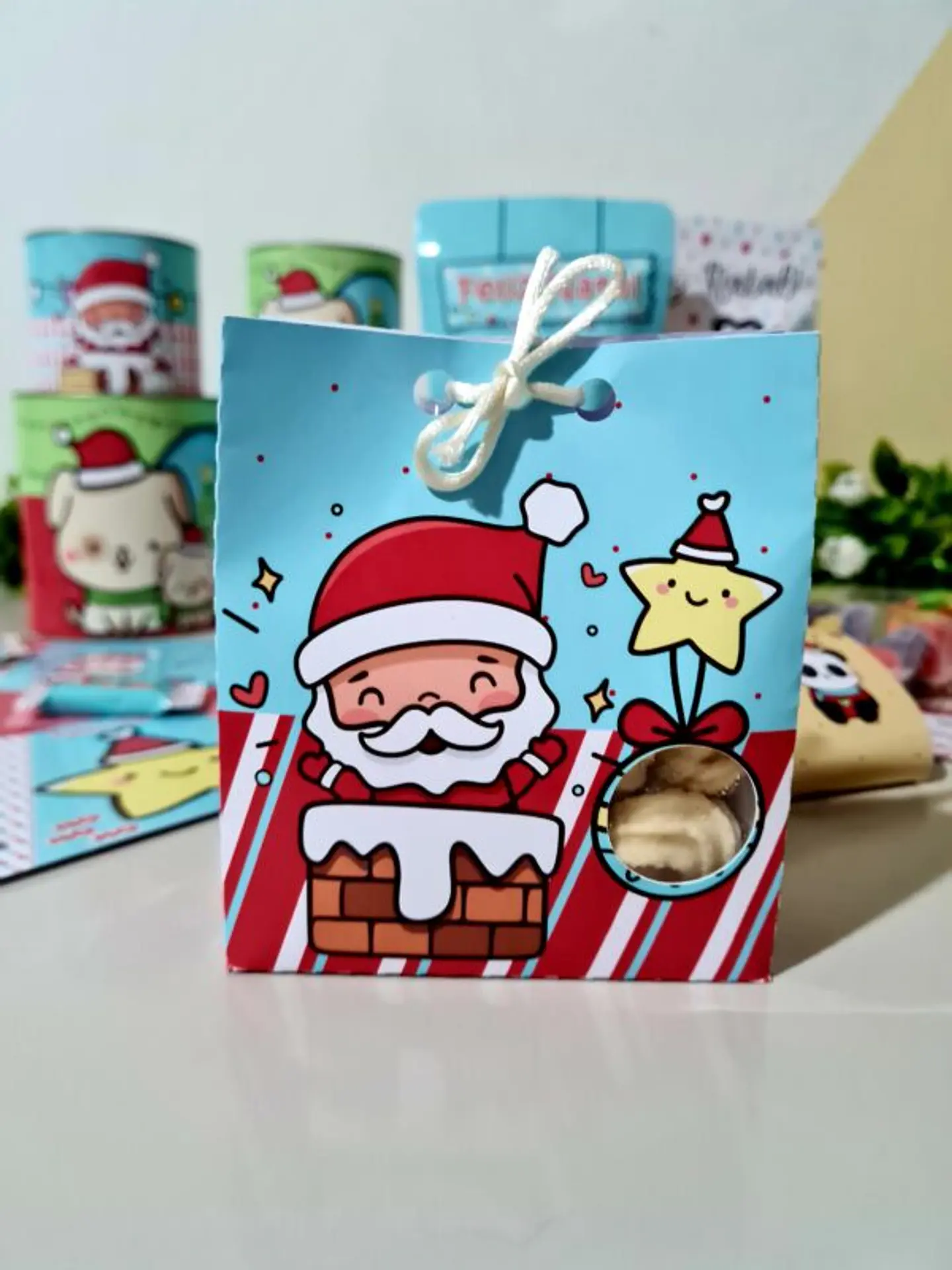 Kit Digital Natal Natalino Papai Noel Arquivos Sem Fundo Png 3