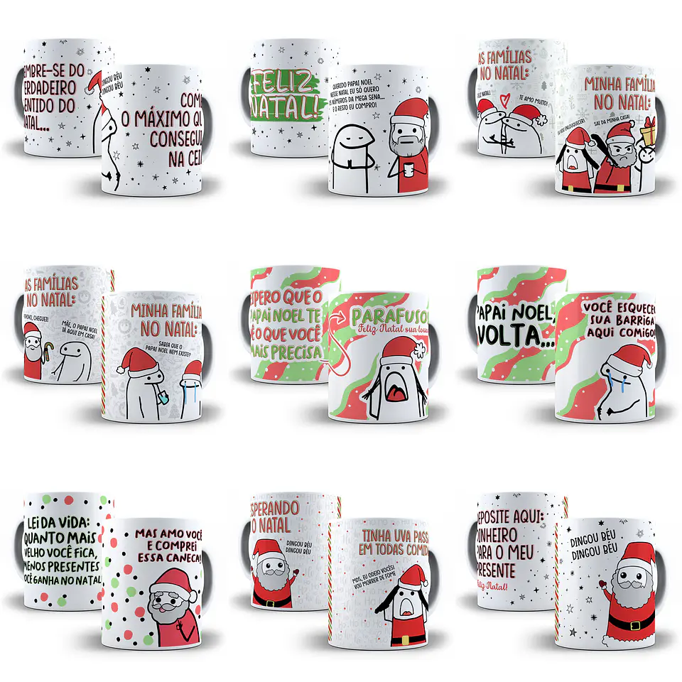 20 Artes Caneca Flork Natal Memes Bento Em Jpg 2