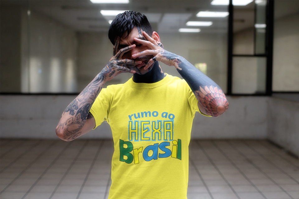 12 Arte Caneca Flork Brasil Torcedor Copa 2022 Arquivos Em Png 3