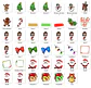 10 Artes Caneca Natal Cut  Arquivos Em Pdf Editável - Thumbnail 3