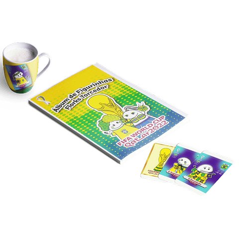 12 Arte Caneca Flork Brasil Torcedor Copa 2022 Arquivos Em Png