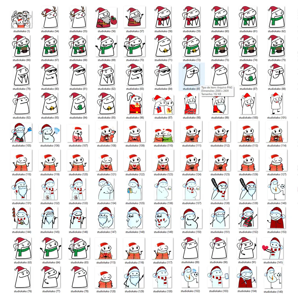 Kit Artes Canecas Flork Natal Luz 2022 Completo 3