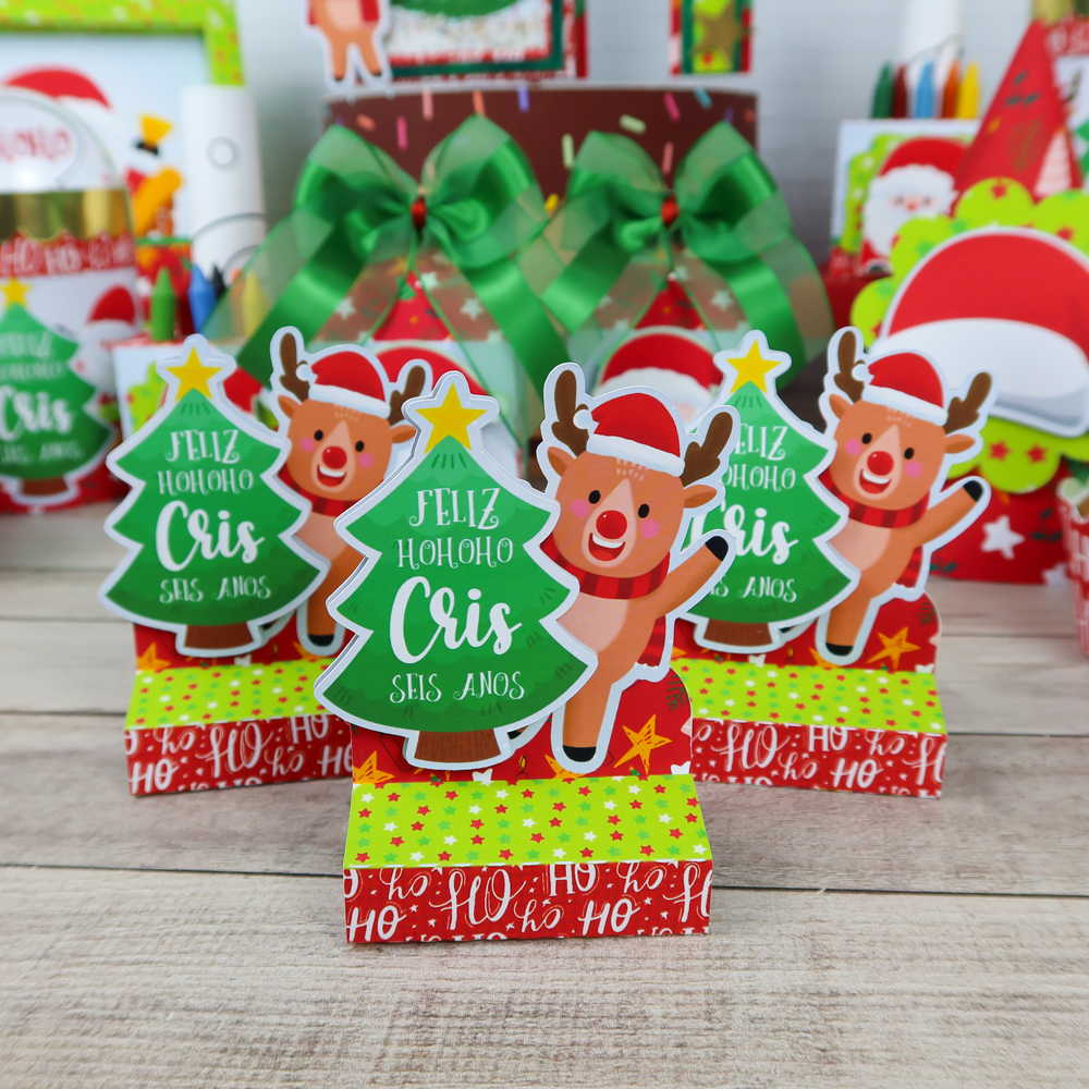 Pack Artes para Sublimação Natal Arquivos de Corte Só um Bolinho 4