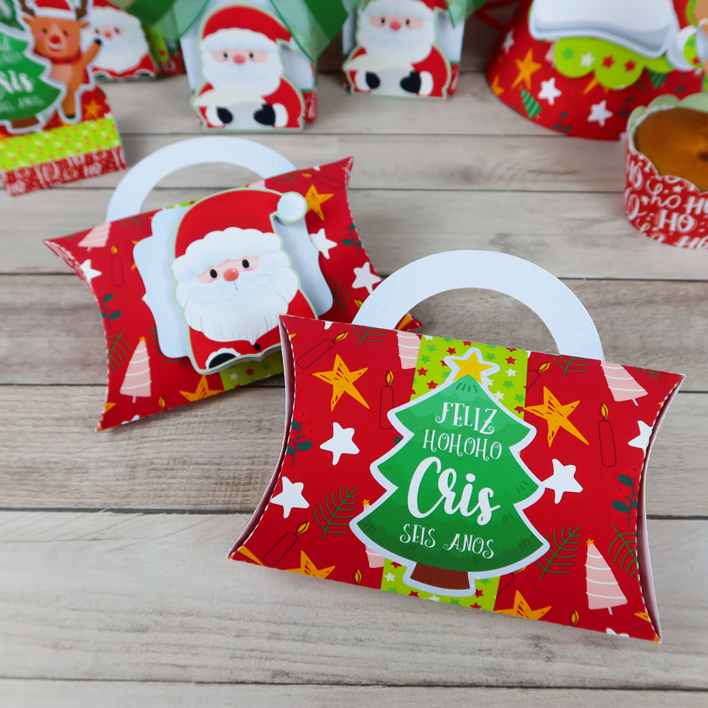 Pack Artes para Sublimação Natal Arquivos de Corte Só um Bolinho 8