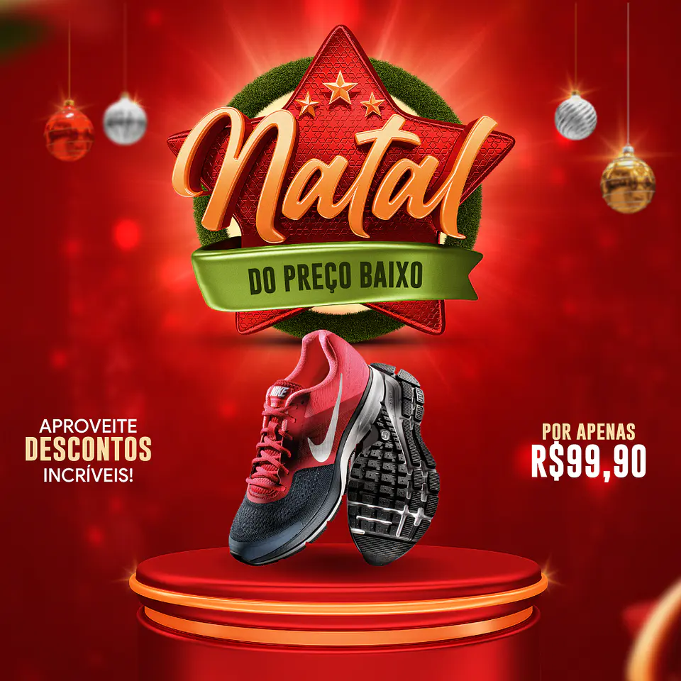 Pack Canva Natal Templates Editável 30 Artes + Bônus 6