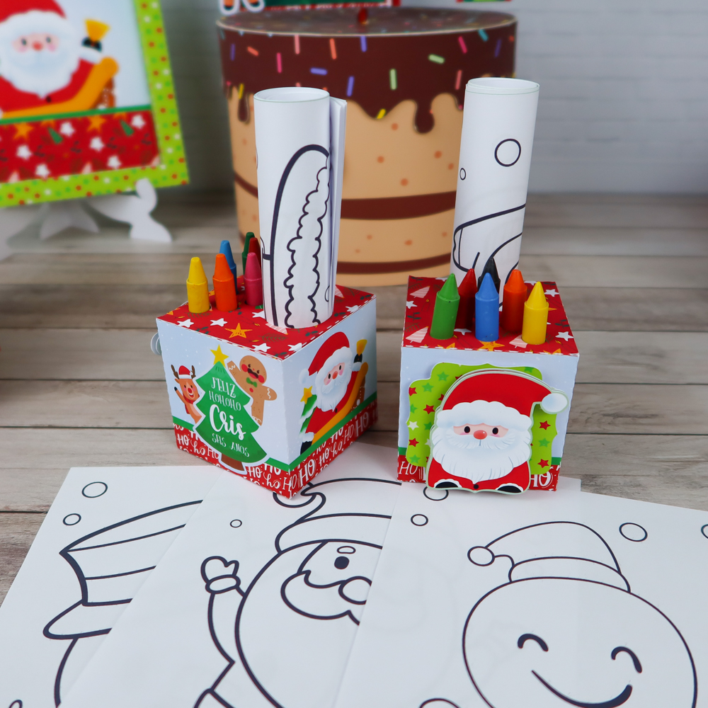 Pack Artes para Sublimação Natal Arquivos de Corte Só um Bolinho 10
