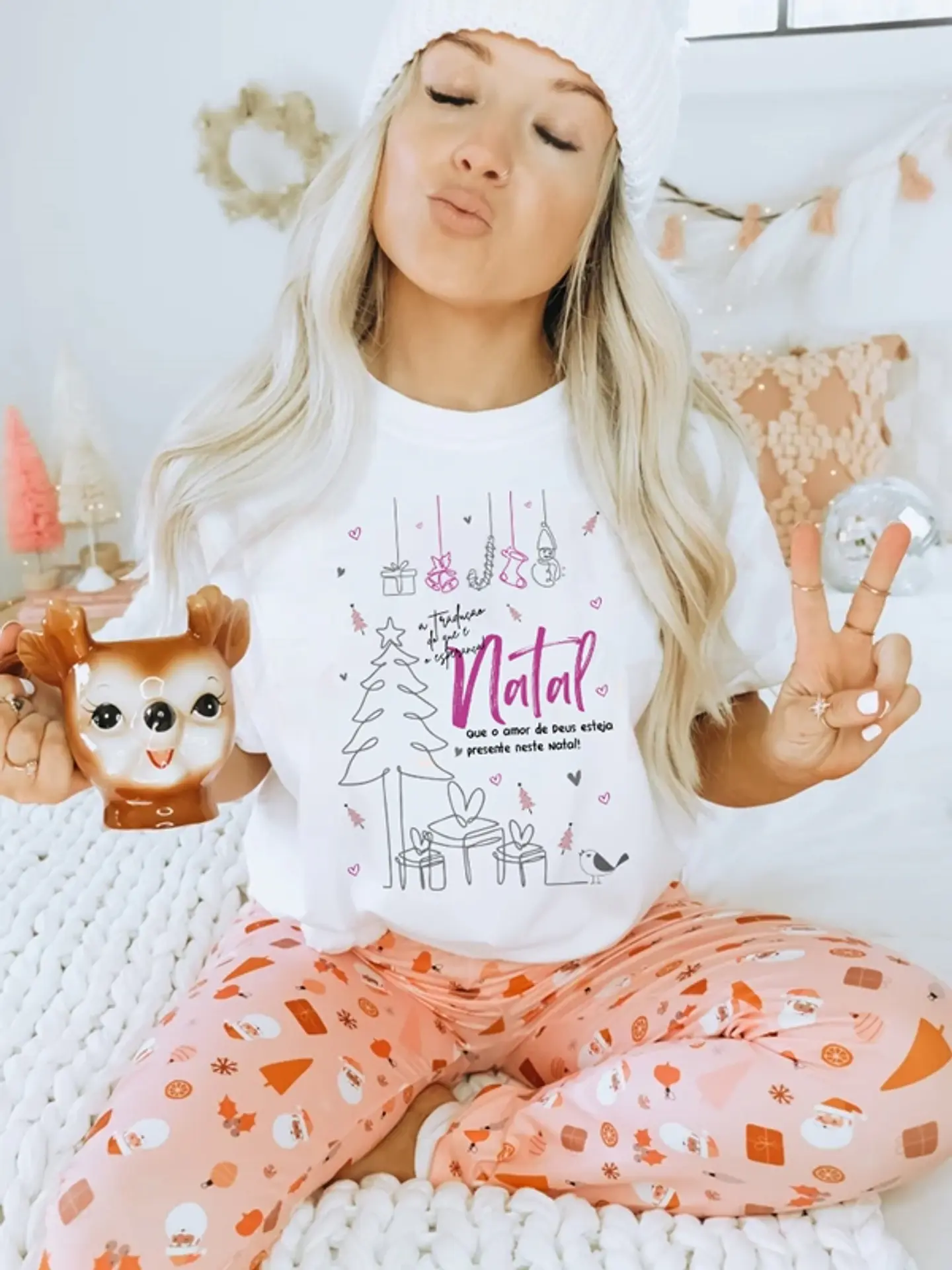 Artes Caneca e Camisa Natal Sublimação em Corel Draw + Jpg  17