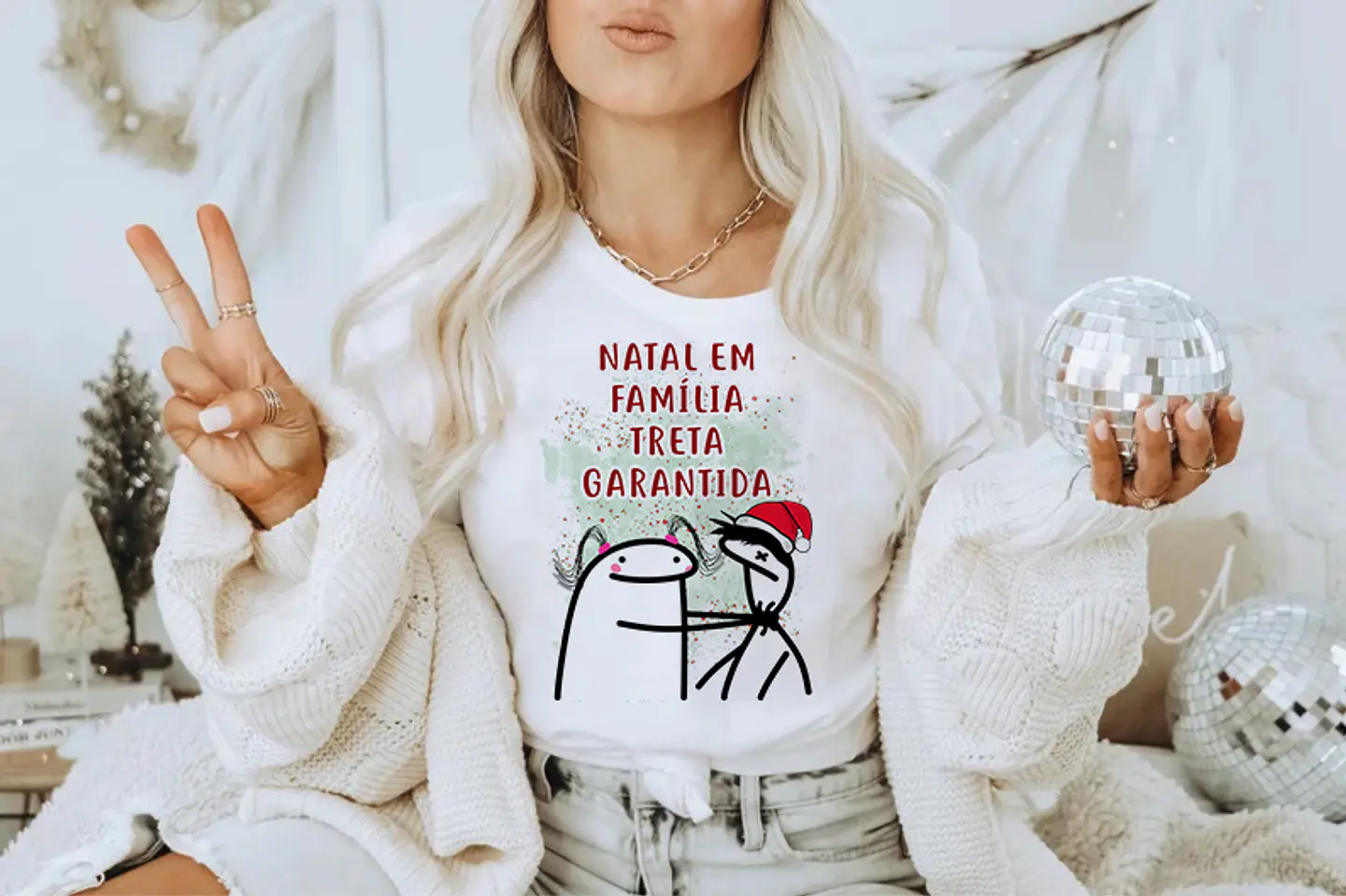 10 Artes Camisa Florkinas Natalina Memes Bento em Corel Draw 1