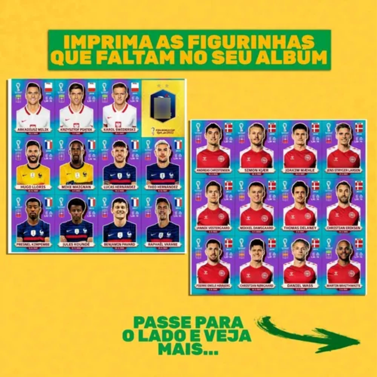 Figurinhas da Copa em PDF - Todas Figurinhas para Imprimir 6