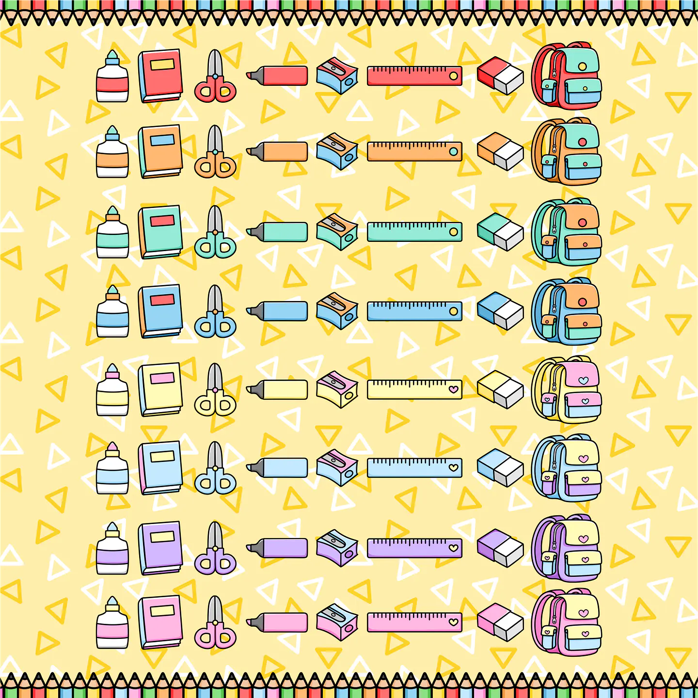 Kit Digital Volta as Aulas Encadernação Etiquetas 2023  7