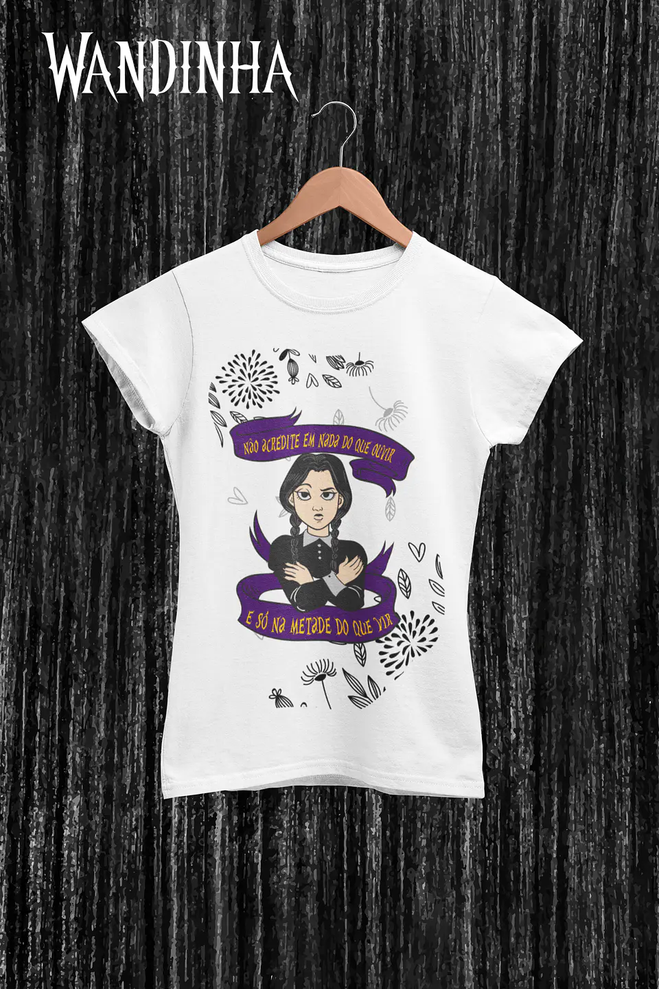 32 Artes Caneca e Camisa Wandinha Jenna Ortega em Corel Draw + Jpg  7