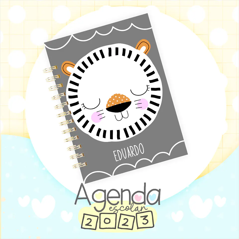 Artes para Capas Agendas Escolares em Jpg 8