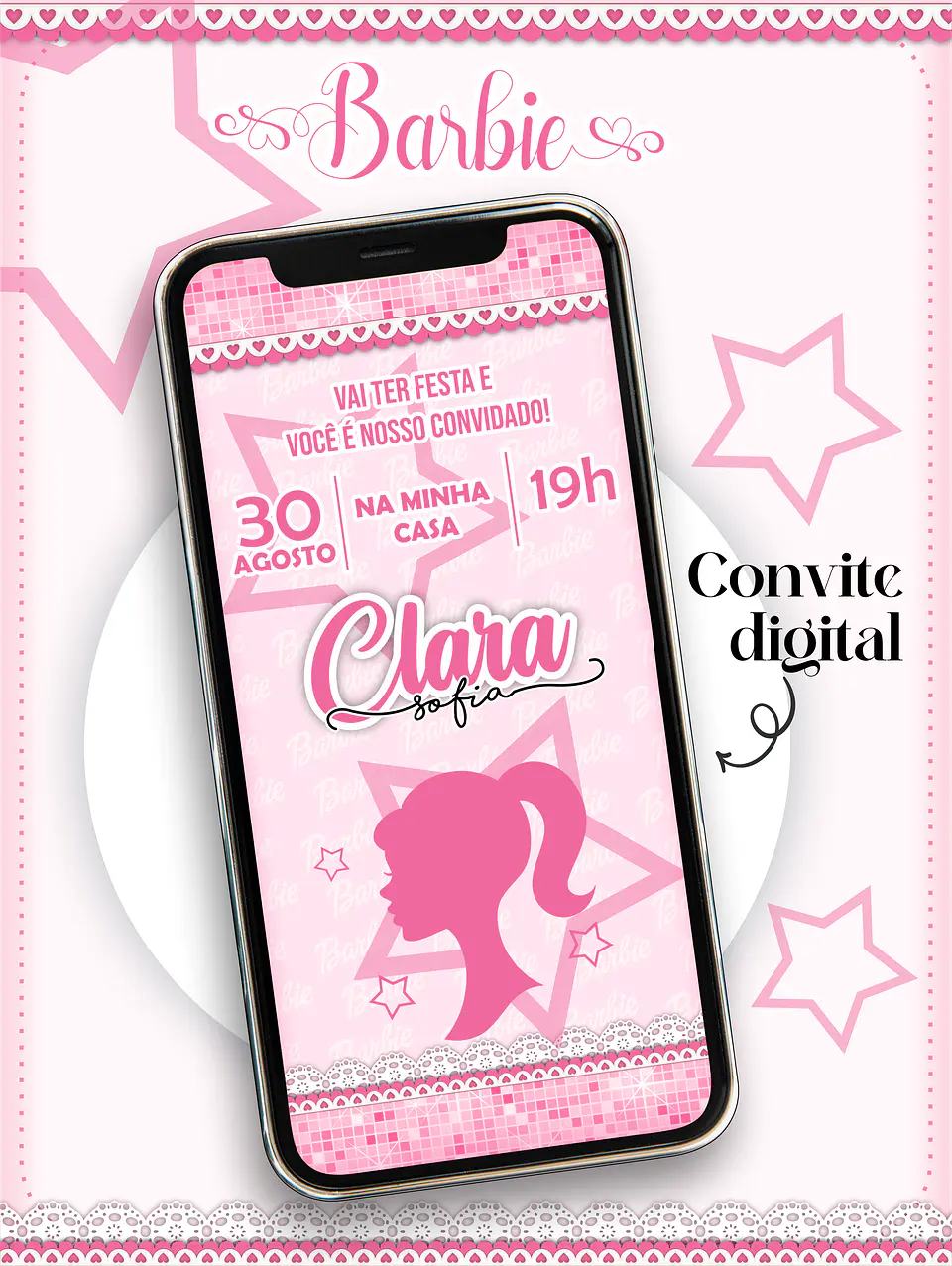 10 Artes Convites Infantil em Corel Draw 2