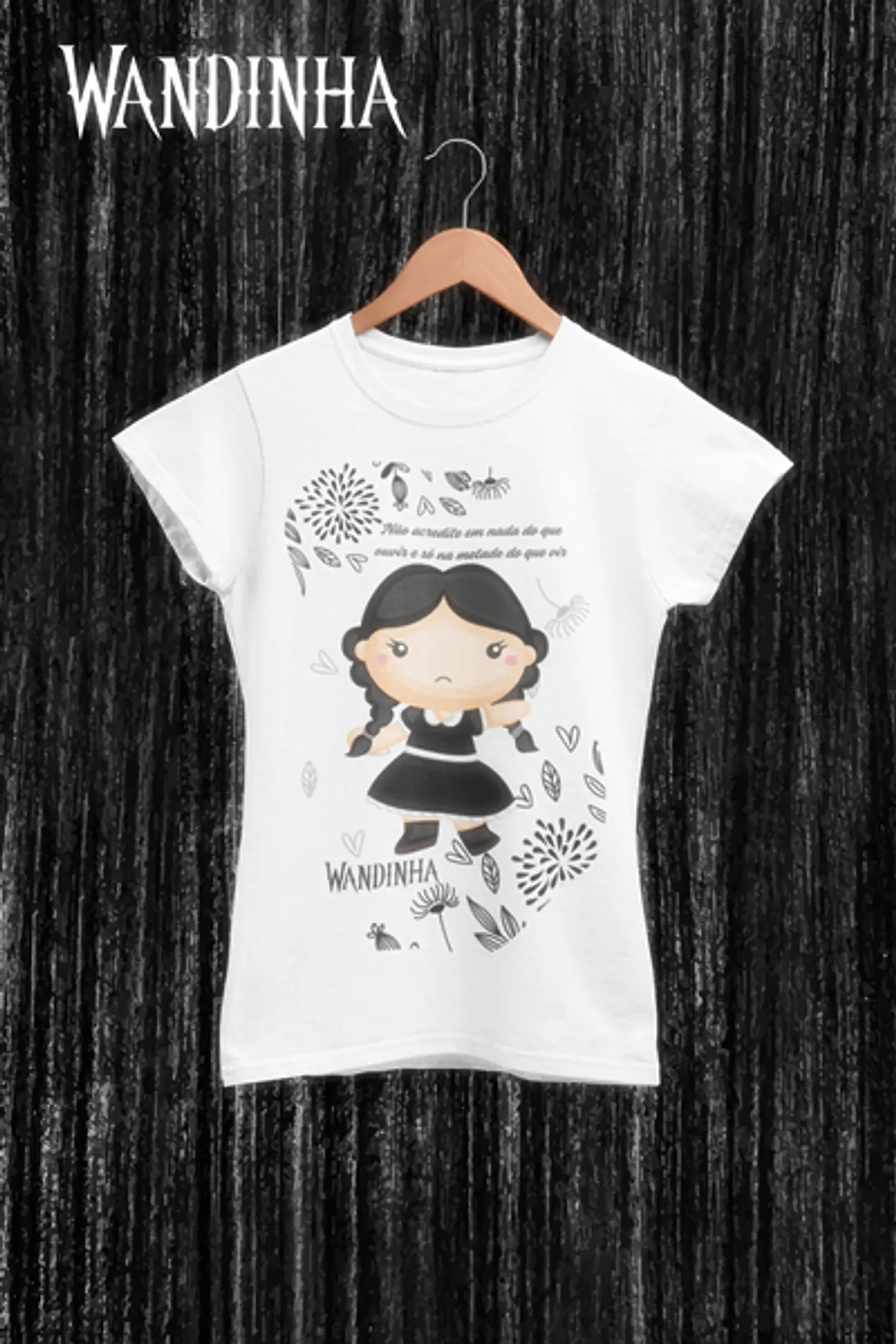 32 Artes Caneca e Camisa Wandinha Jenna Ortega em Corel Draw + Jpg  9