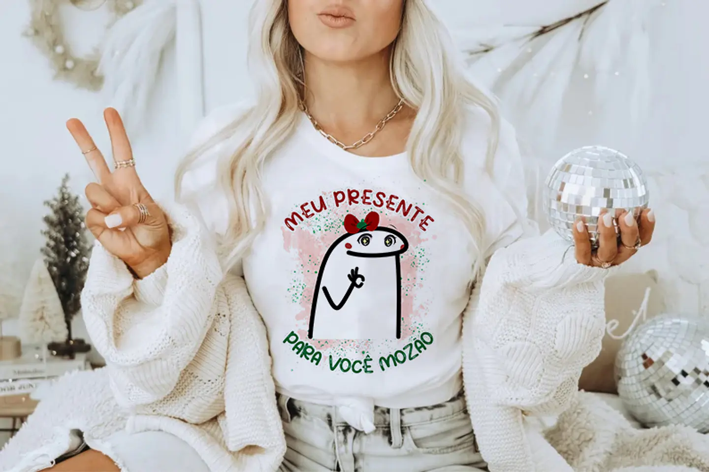 10 Artes Camisa Florkinas Natalina Memes Bento em Corel Draw 7