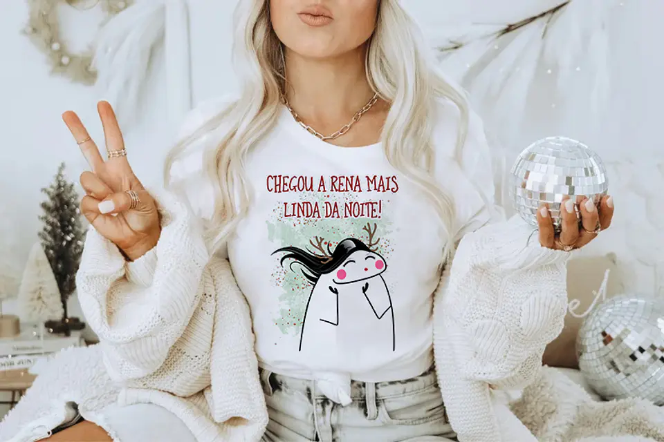 10 Artes Camisa Florkinas Natalina Memes Bento em Corel Draw 10