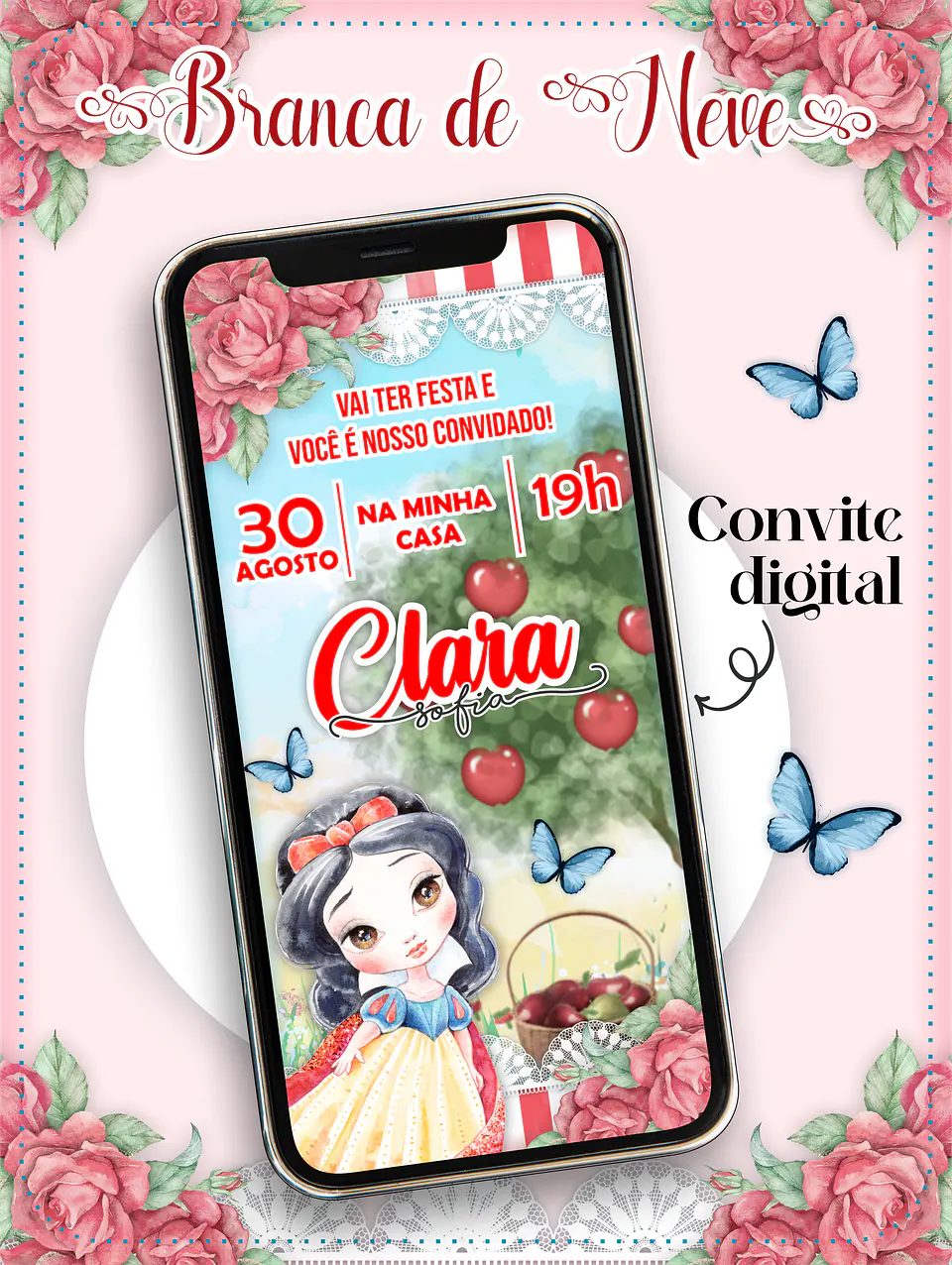 10 Artes Convites Infantil em Corel Draw 4