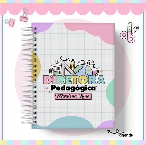 Arquivo Agenda Caneca Completo Diretora Escola 2023 