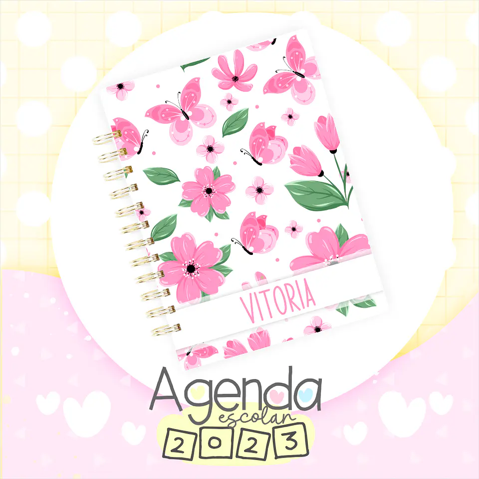 Artes para Capas Agendas Escolares em Jpg 14