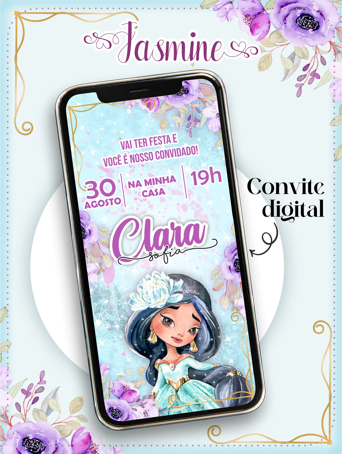 10 Artes Convites Infantil em Corel Draw 5