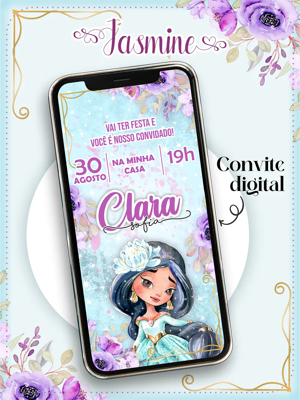 10 Artes Convites Infantil em Corel Draw 5