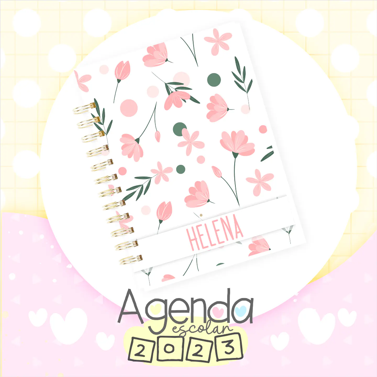 Artes para Capas Agendas Escolares em Jpg 15