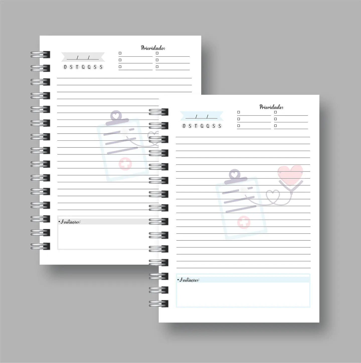 Capas para agendas Área da Saúde em Jpg 4