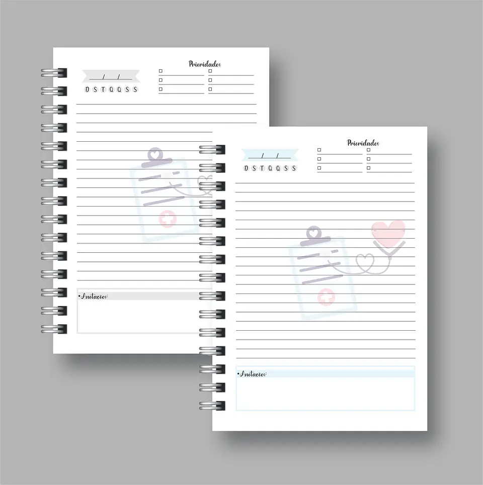 Capas para agendas Área da Saúde em Jpg 4