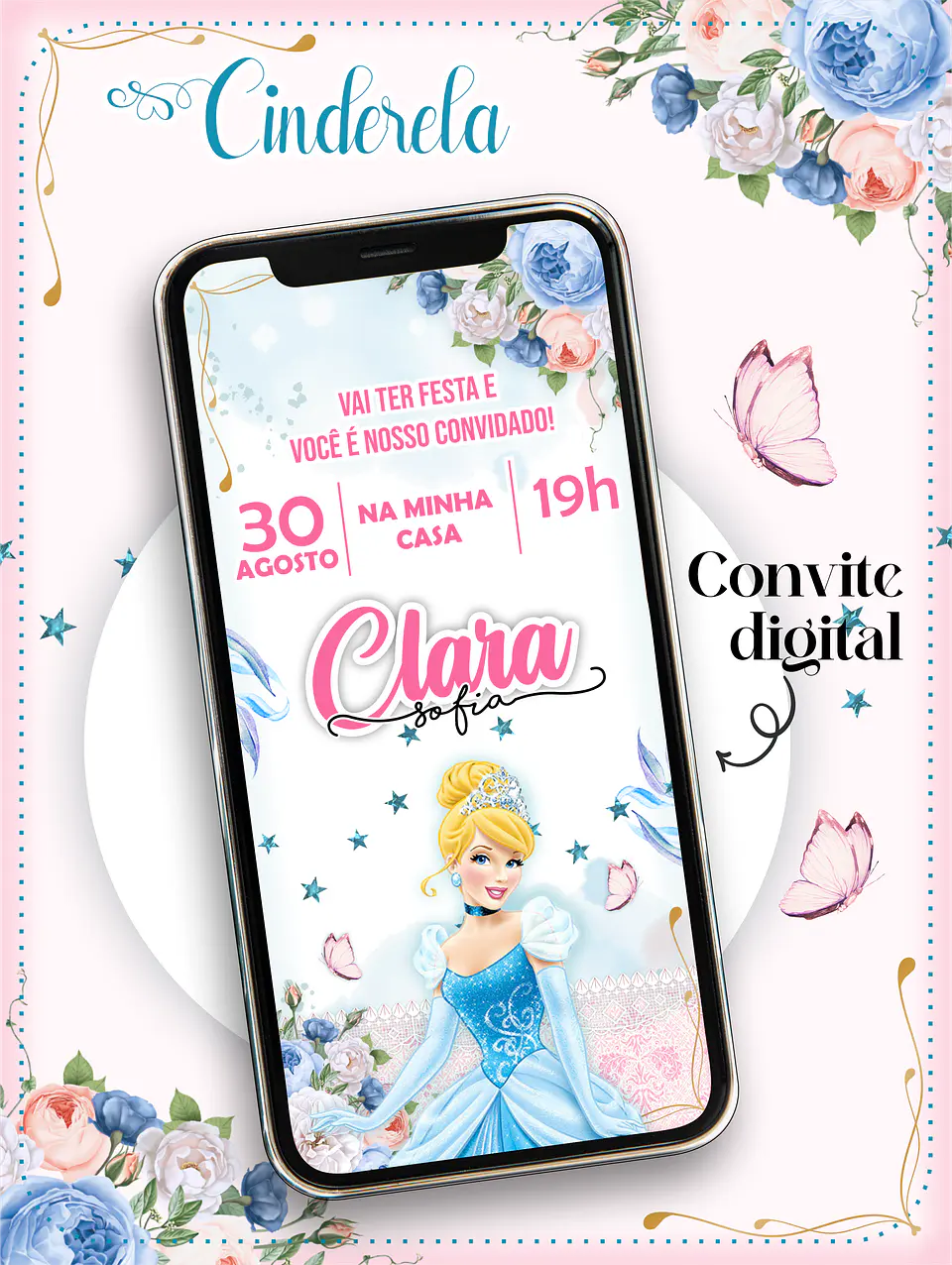 10 Artes Convites Infantil em Corel Draw 7