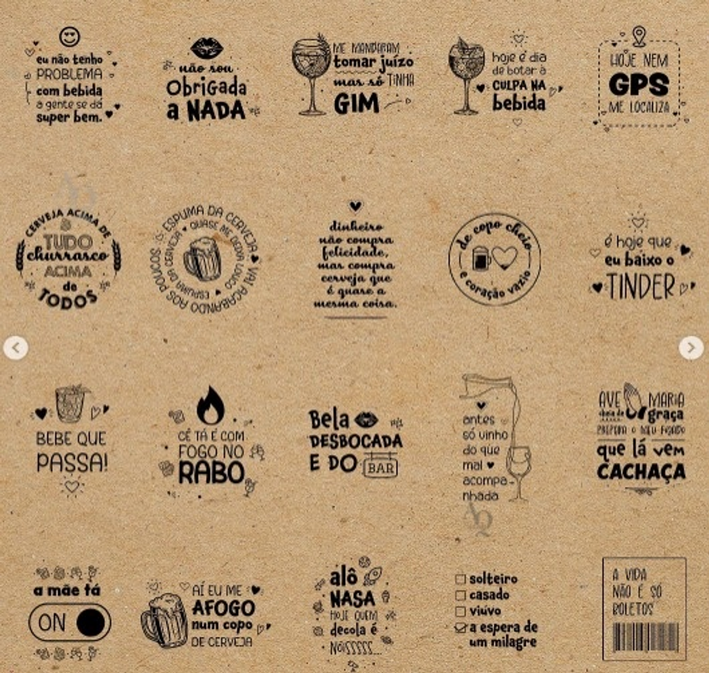 Pacote Artes para Drink Beer em Png 4