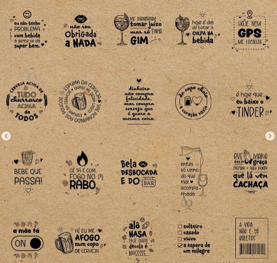 Pacote Artes para Drink Beer em Png 4