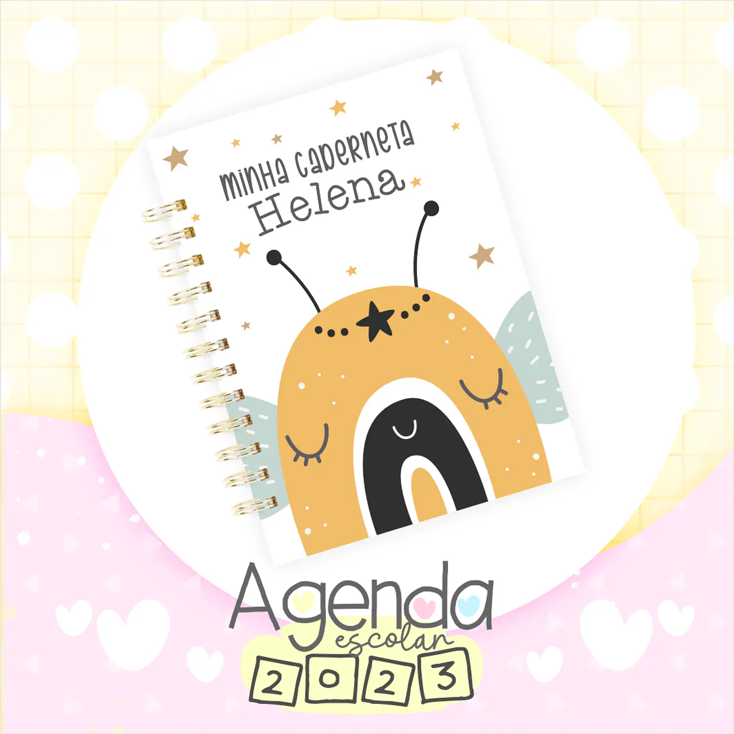 Artes para Capas Agendas Escolares em Jpg 19