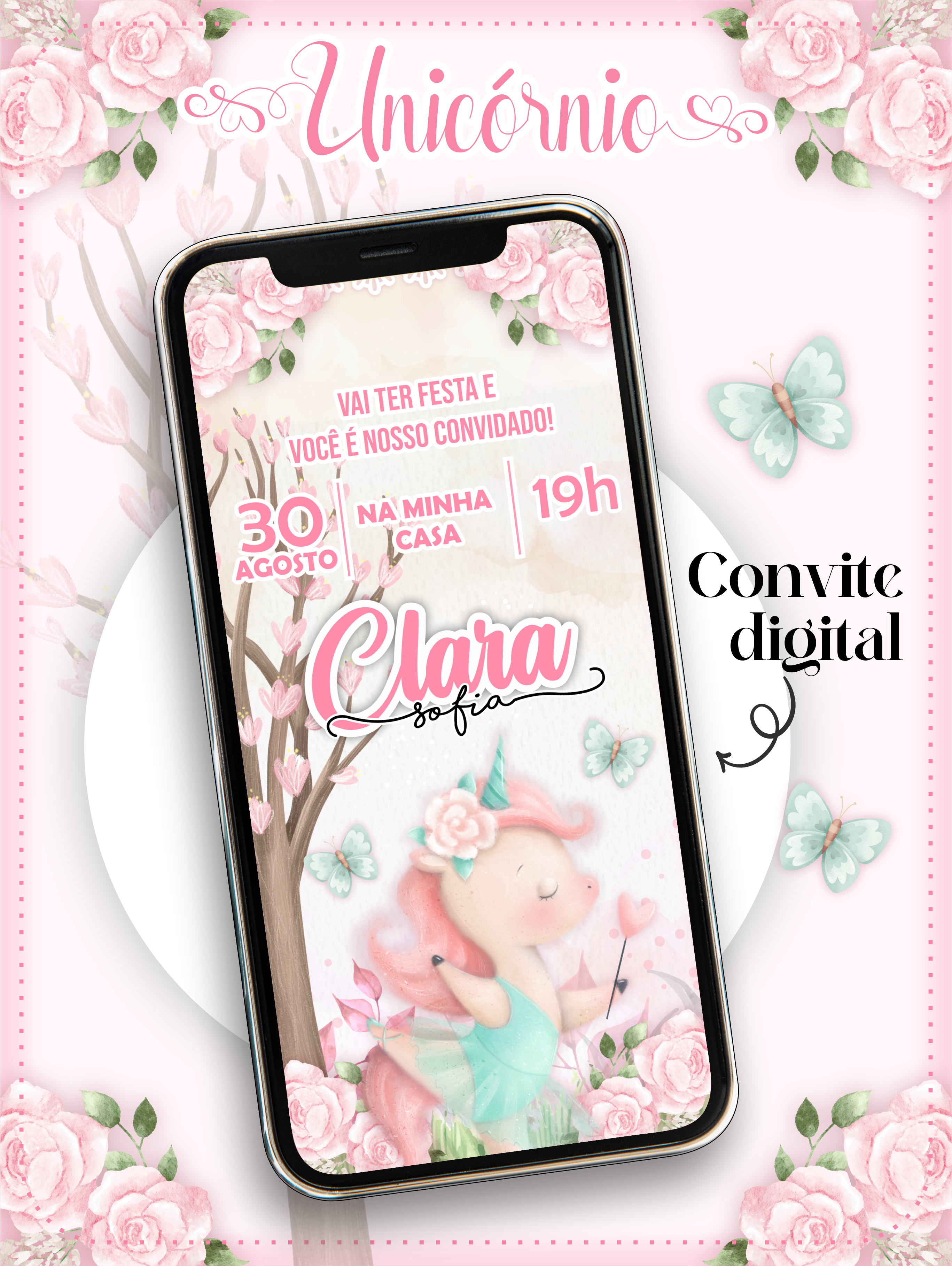 10 Artes Convites Infantil em Corel Draw 8