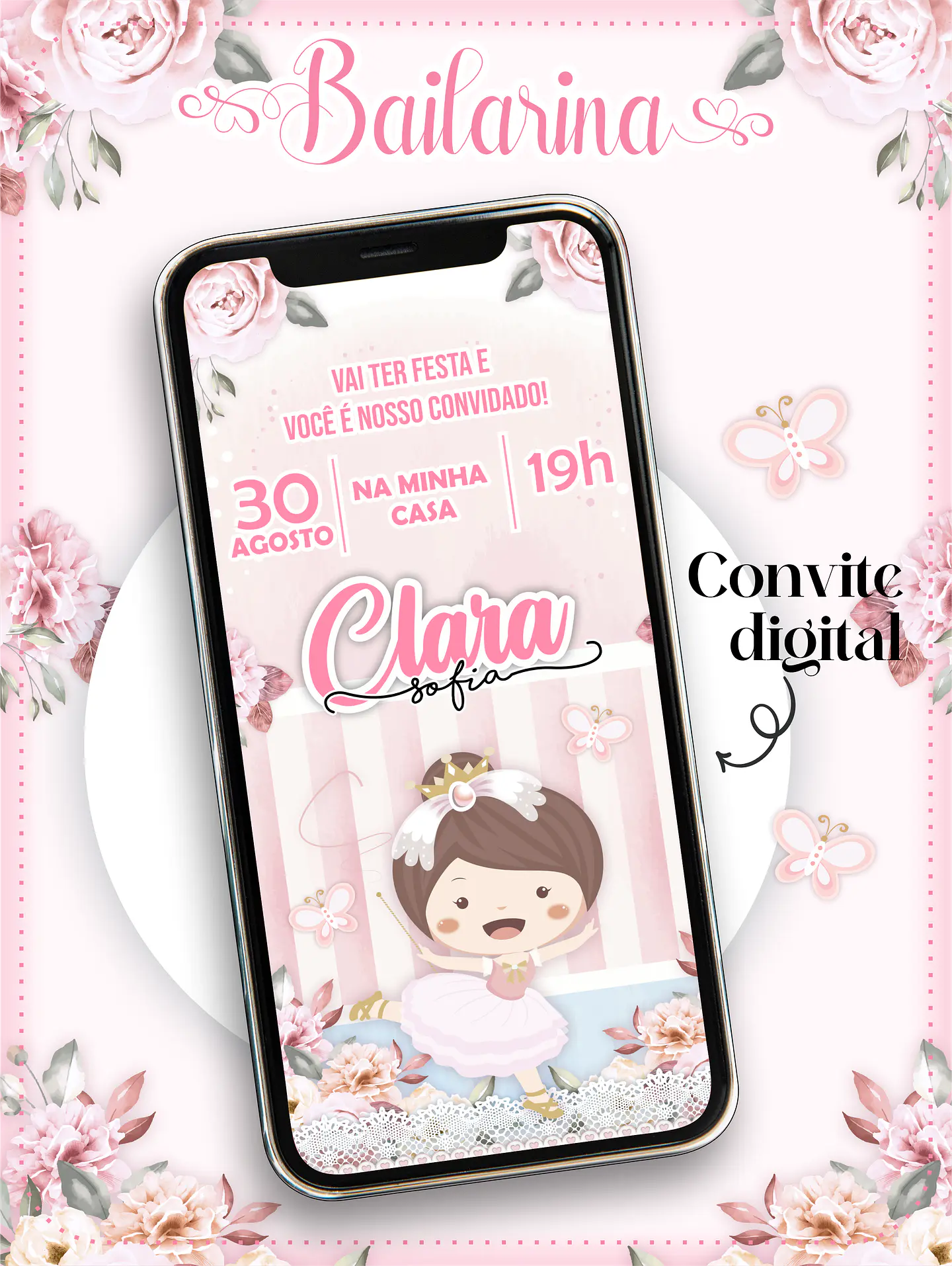 10 Artes Convites Infantil em Corel Draw 9