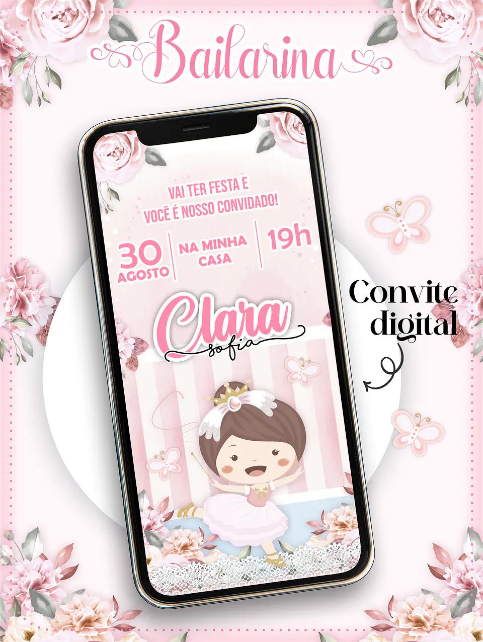 10 Artes Convites Infantil em Corel Draw 9