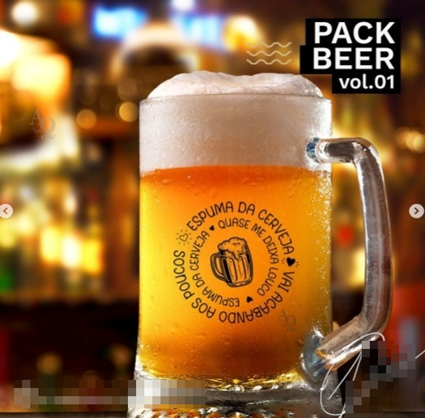 Pacote Artes para Drink Beer em Png 7