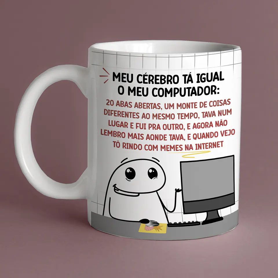 20 Artes para Caneca Flork Feed Arquivo Jpg 3