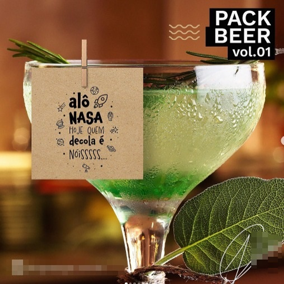 Pacote Artes para Drink Beer em Png 12