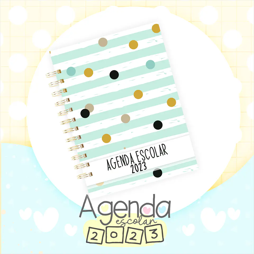 Artes para Capas Agendas Escolares em Jpg 26