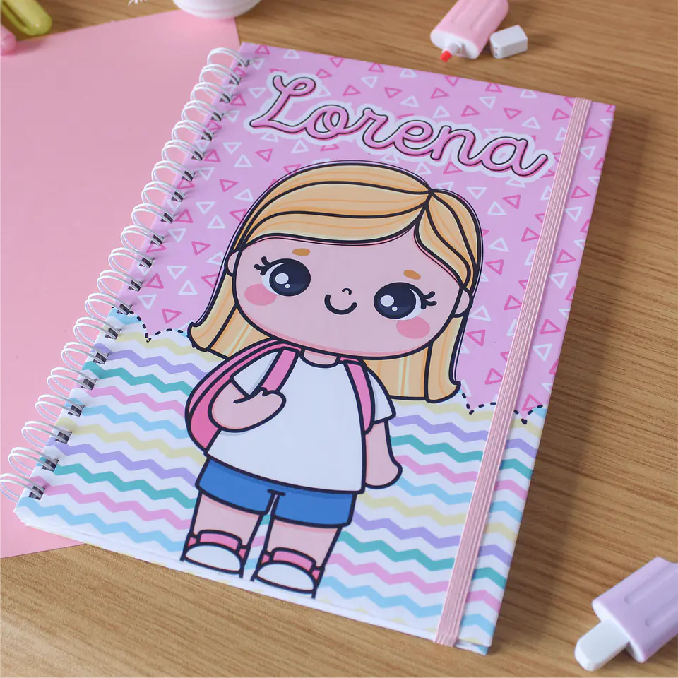 Kit Digital Volta as Aulas Encadernação Etiquetas 2023  26