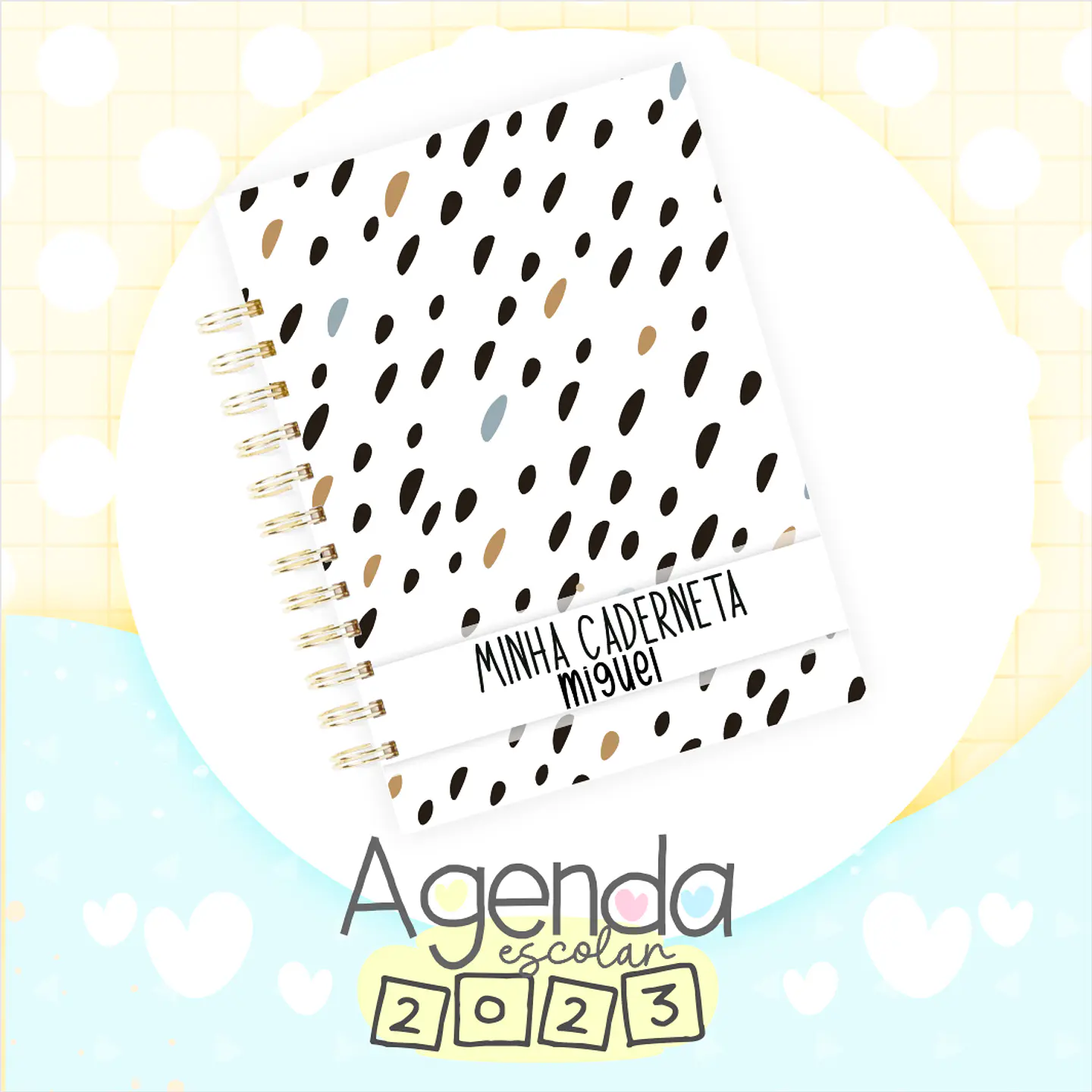 Artes para Capas Agendas Escolares em Jpg 28