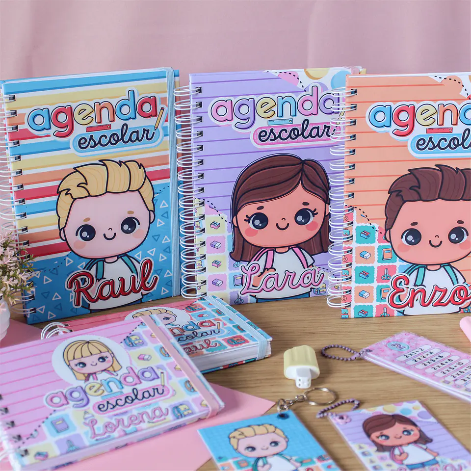 Kit Digital Volta as Aulas Encadernação Etiquetas 2023  27