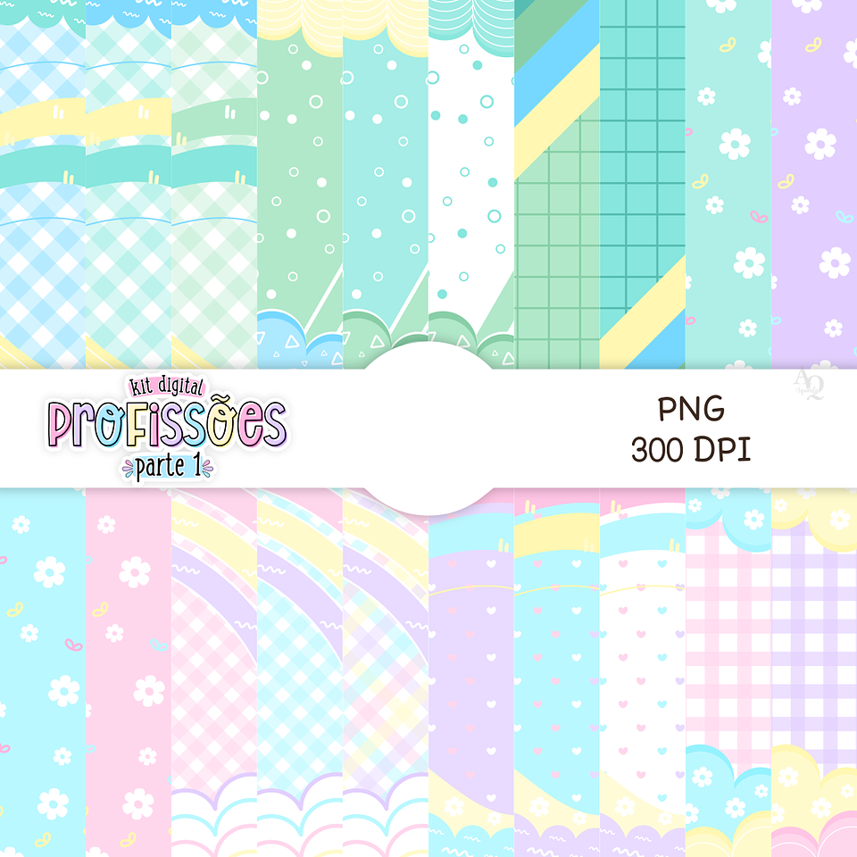 Kit Digital Profissões Parte 1 em Png  5